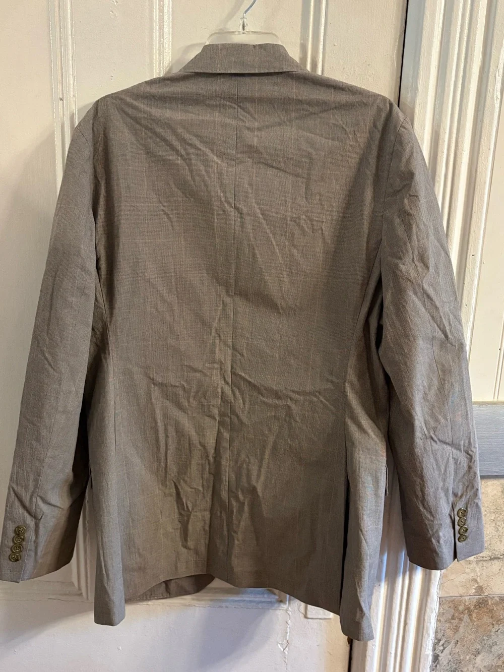NWT J. Crew Light Gray Men's Blazer - Classic Notch Lapel Sport Coat